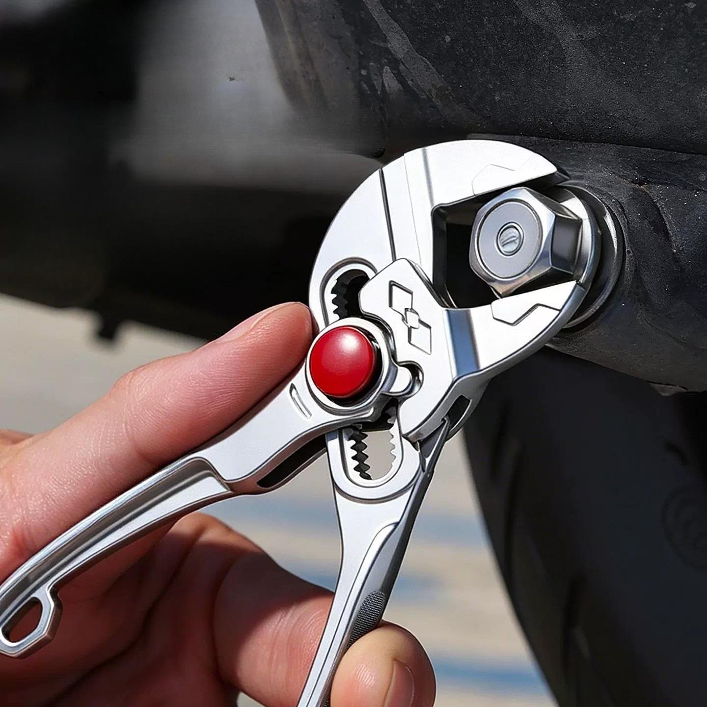 Hand Tools In Workshop - Adjustable Multi Grip Hand Tool for