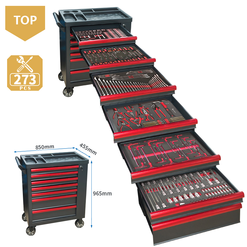 7 Drawer Tool Trolley With 273 - Tools Mechanical Workshop ulasan dan harga