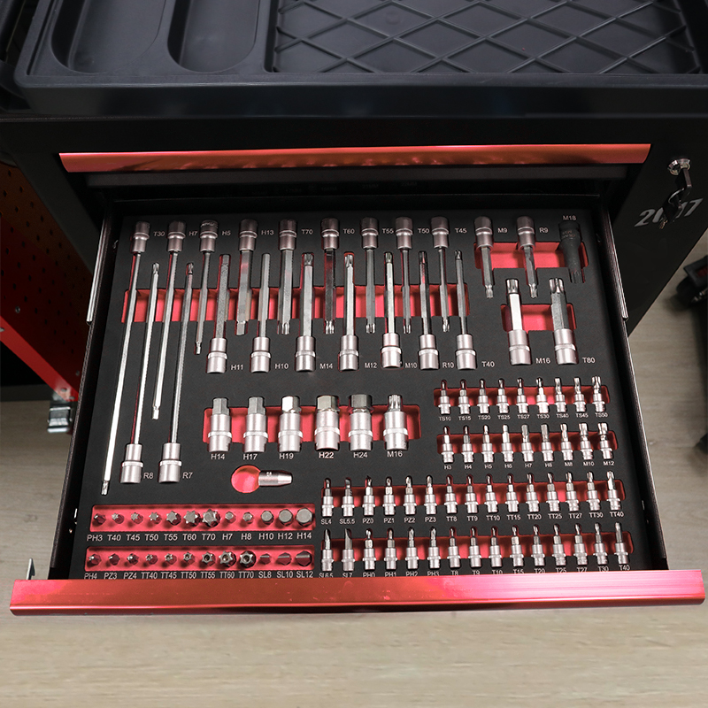 7 Drawer Tool Trolley With 273 - Tools Mechanical Workshop ulasan dan harga