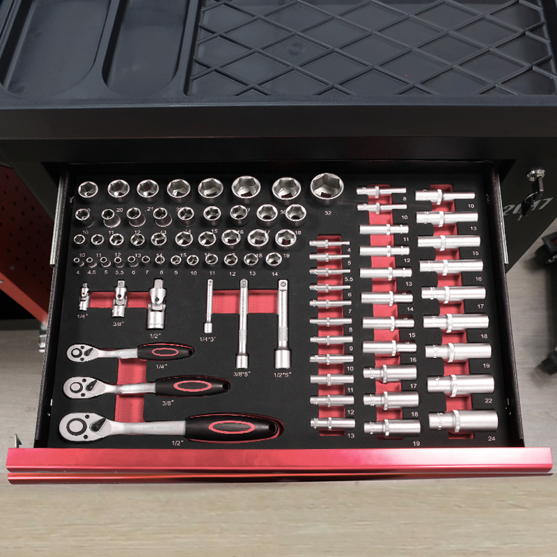7 Drawer Tool Trolley With 273 - Tools Mechanical Workshop ulasan dan harga
