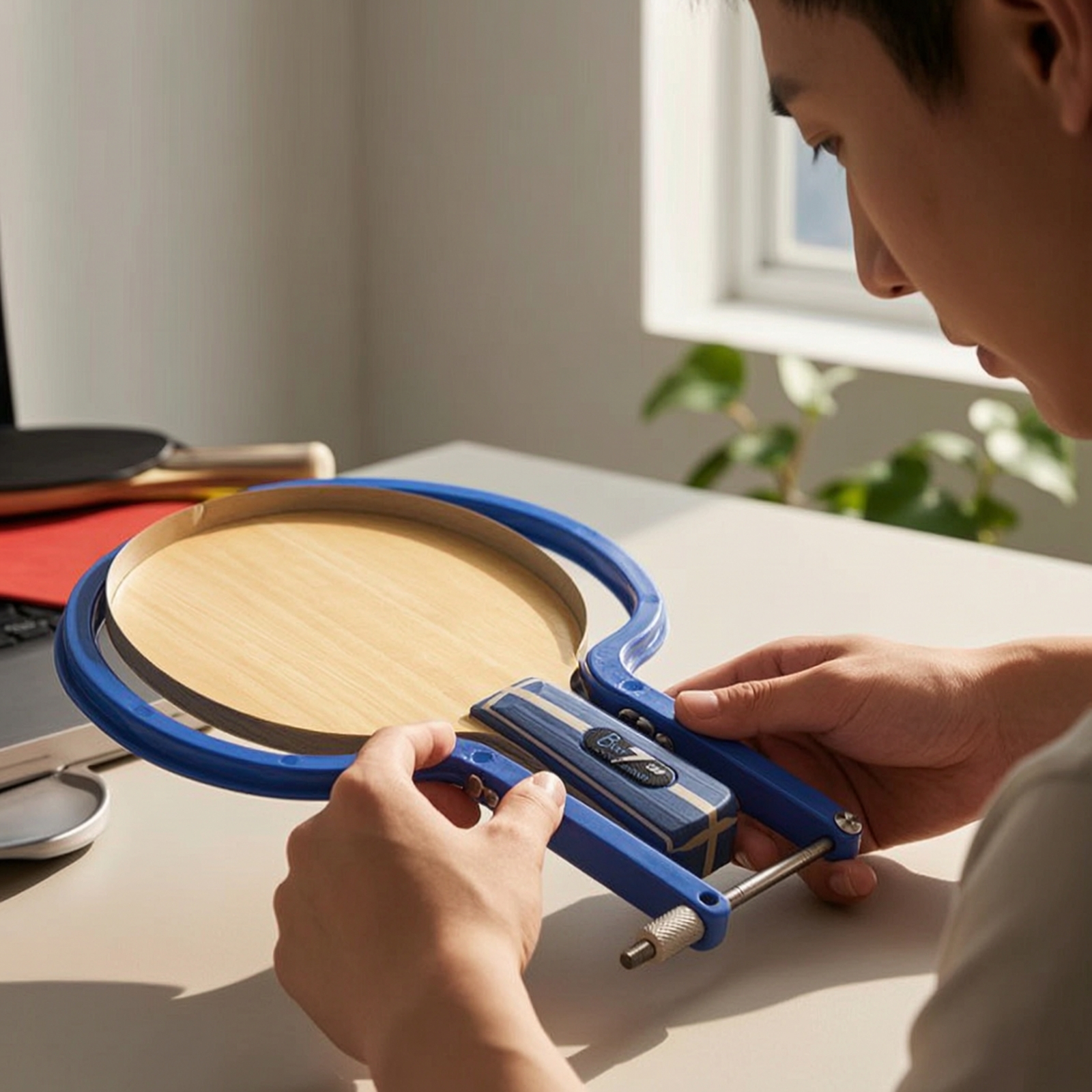 Table Tennis Racket Rubber Cut - Tools In The Workshop ulasan dan harga