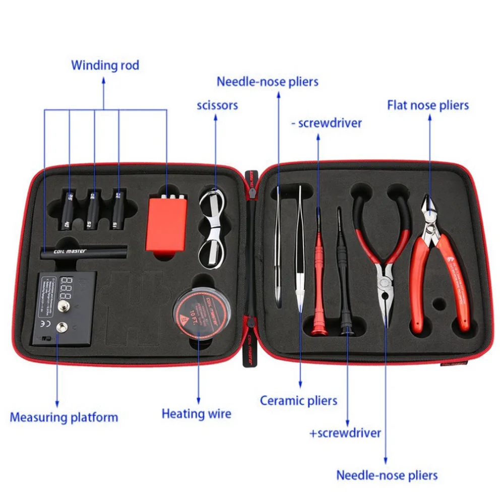 Vaporizer Coils for Vape E-Cig - Tools Vape ulasan dan harga