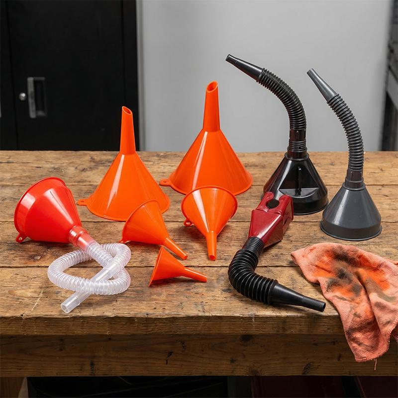 Car Plastic Funnel Set 8 Piece - Tools Use In The Workshop ulasan dan harga