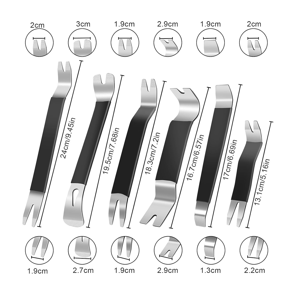 Car Trim Removal Tool Stainles - Tools Mechanical Workshop ulasan dan harga