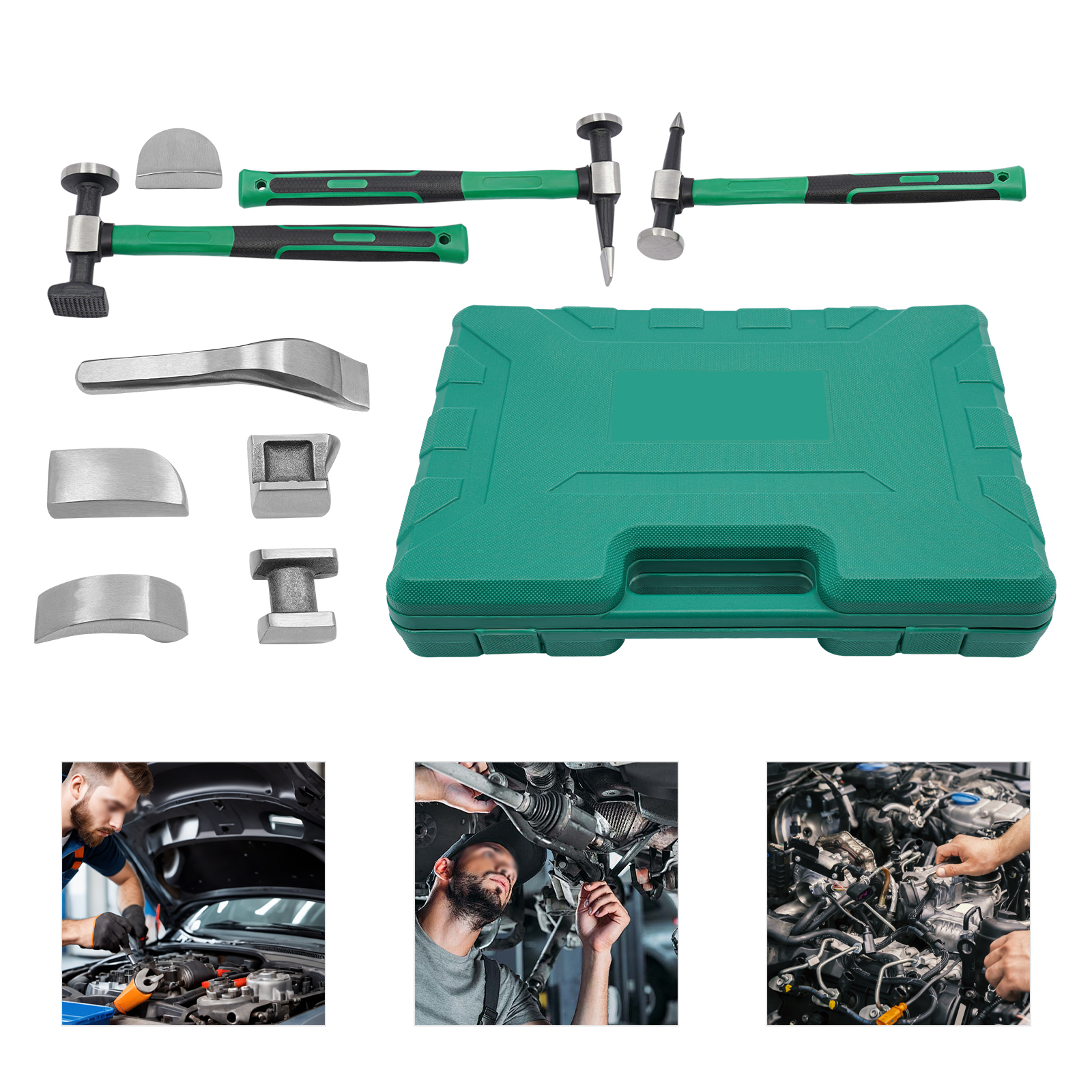 Car Dent Repair Kit, 9Pcs Stee - Tools Use In The Workshop ulasan dan harga