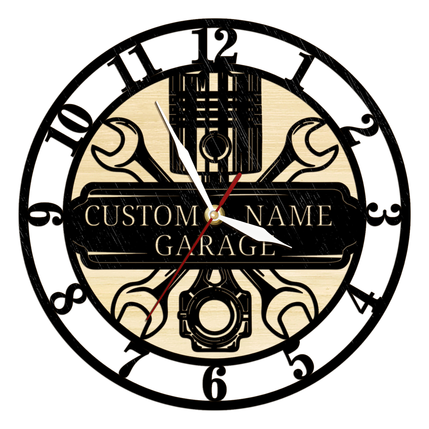 Custom Garage Tools Wooden Wal - Workshop Tools And Names ulasan dan harga