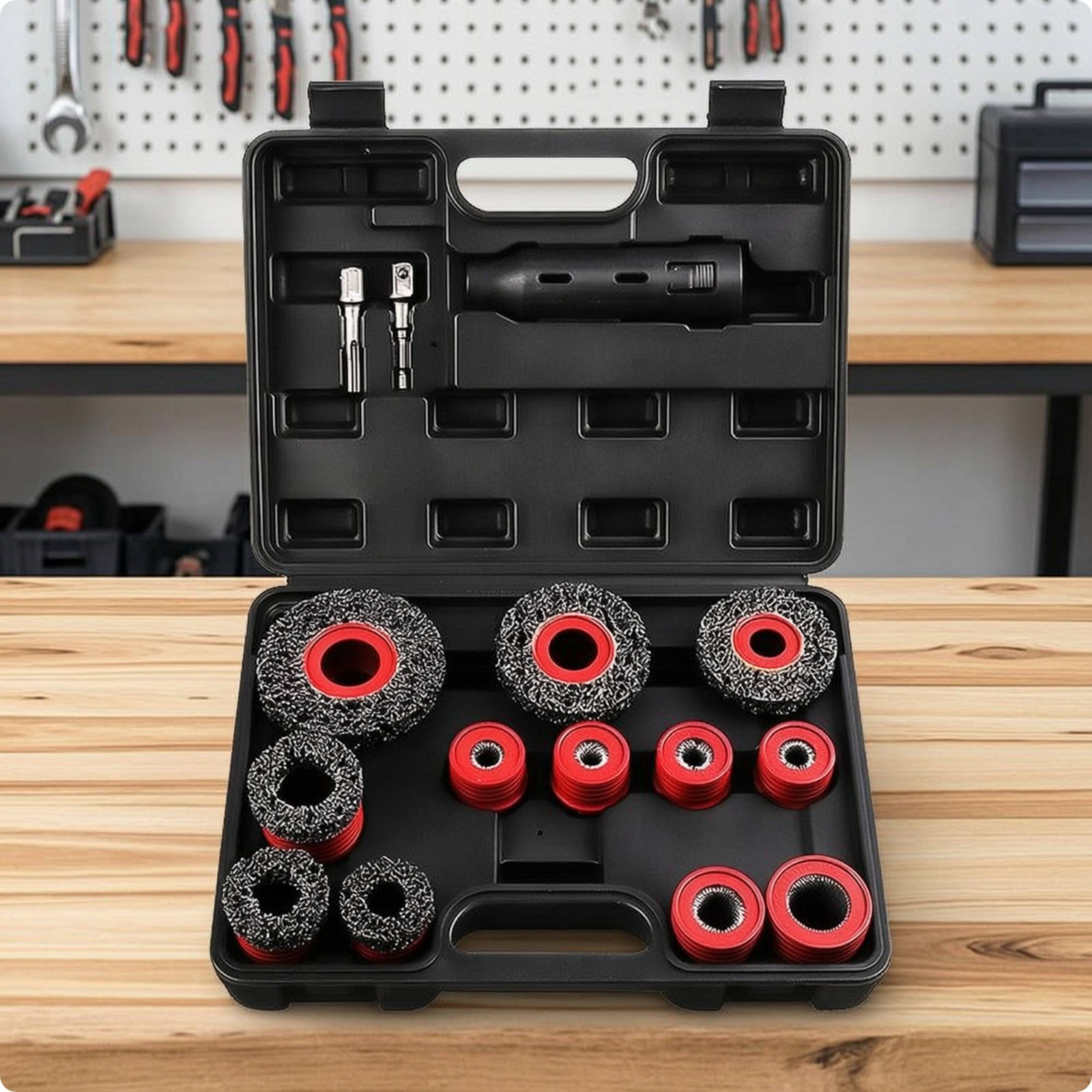 15 Pieces Wheel Hub Cleaning B - Tools Mechanical Workshop ulasan dan harga