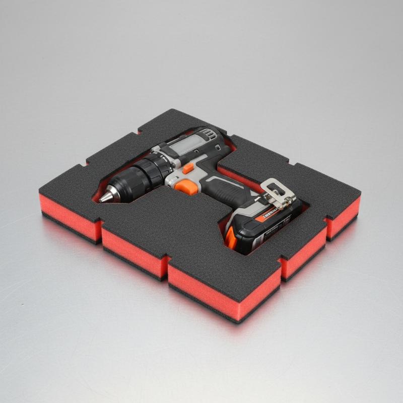 1Pcs Red Black Shockproof Foam - Tools In The Workshop ulasan dan harga
