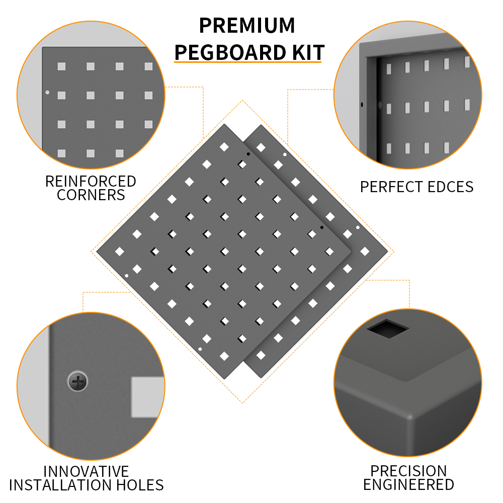 Pegboard 28cm Square | Multi-U - Tools Use In The Workshop ulasan dan harga