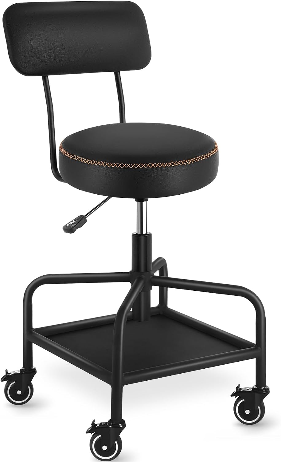 Rolling Garage Shop Stool With - Tools Mechanical Workshop ulasan dan harga
